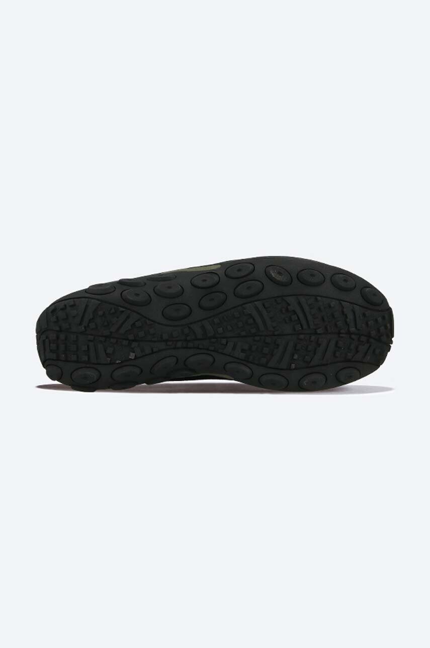 Замшеві кросівки Merrell Jungle Moc чоловічі колір чорний