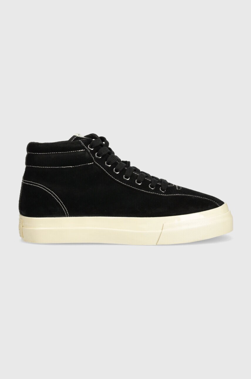 Замшеві кросівки  Stepney Workers Club Varden M Suede колір чорний YA02015-BLACK
