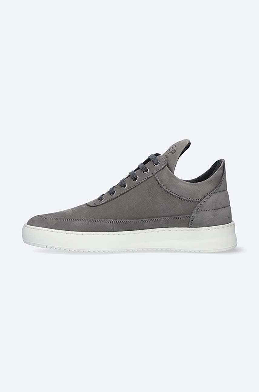 Замшеві кросівки Filling Pieces колір сірий 25122842002-2002