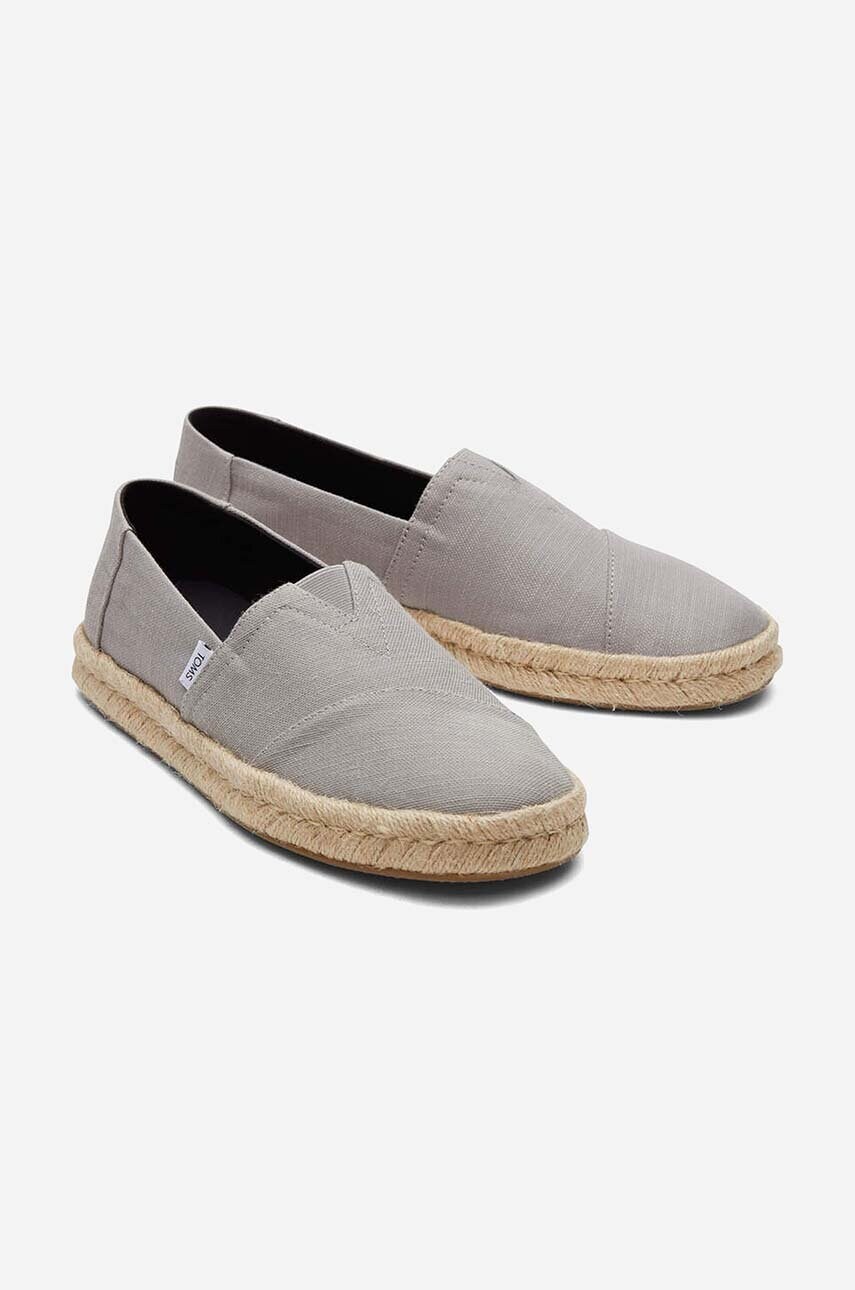 Еспадрилі Toms Alpargata Rope колір сірий