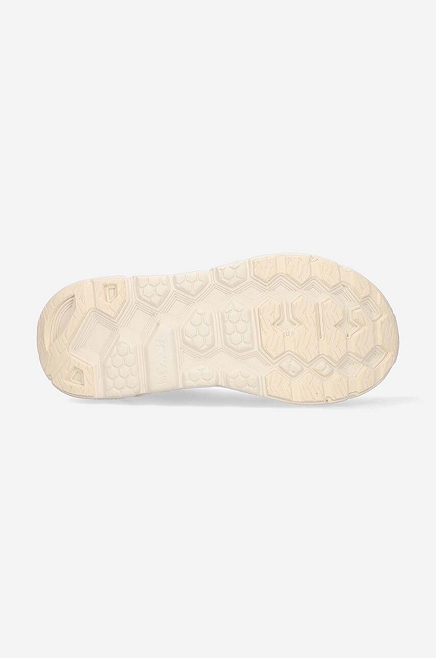 Замшеві кросівки Hoka Us Clifton L колір бежевий 1122571-SBRY