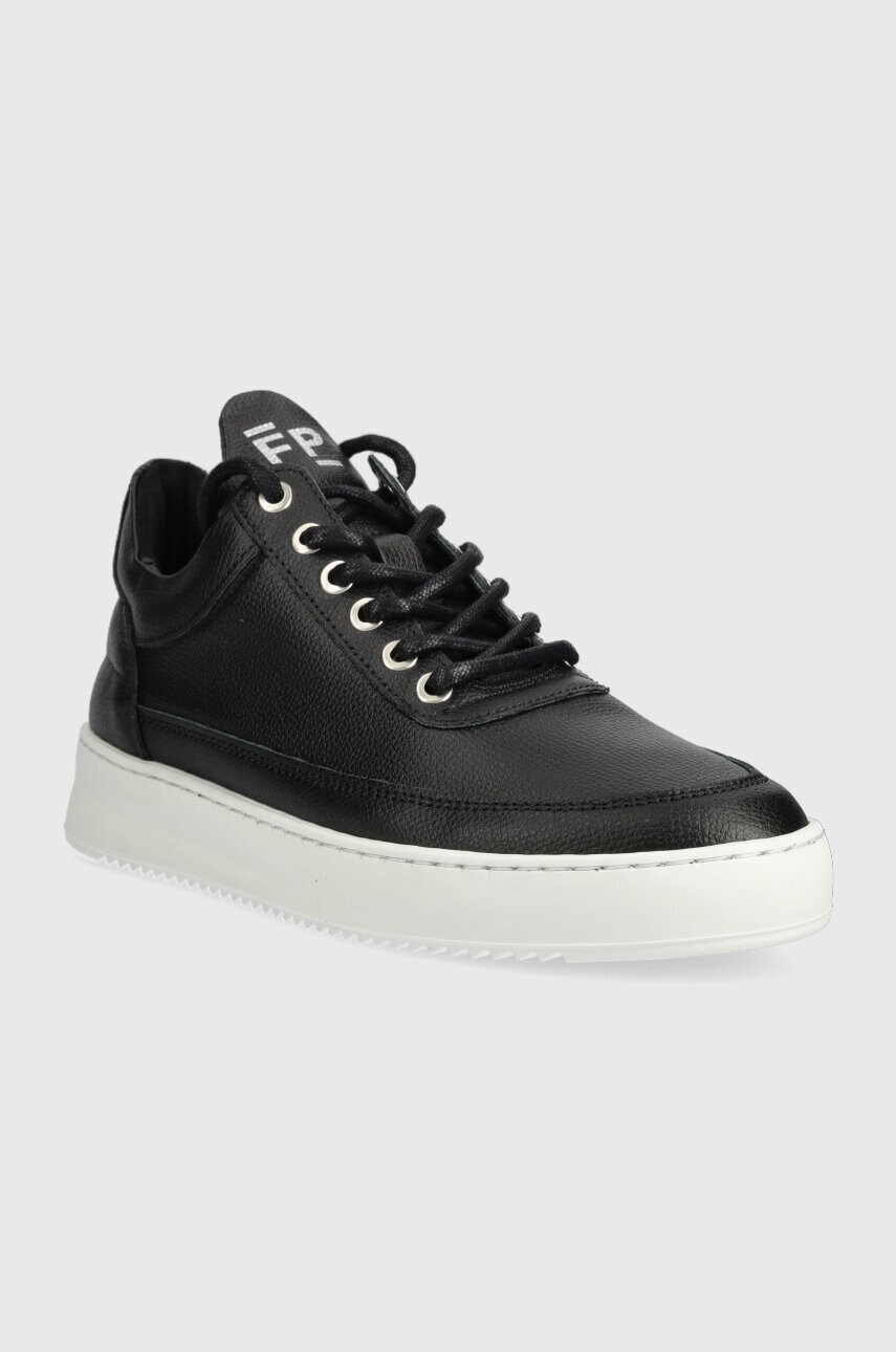 Шкіряні кросівки Filling Pieces колір чорний 10127541861-black