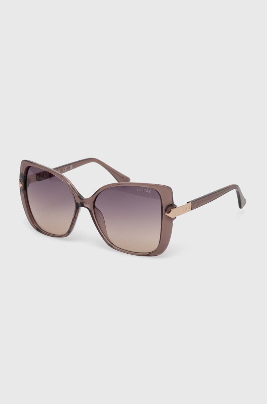 Сонцезахисні окуляри Guess жіночі колір бежевий GU7820_5659Z