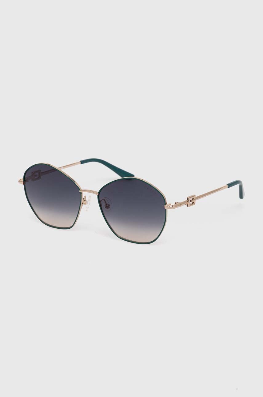 Сонцезахисні окуляри Guess жіночі колір золотий GU7907_5998W