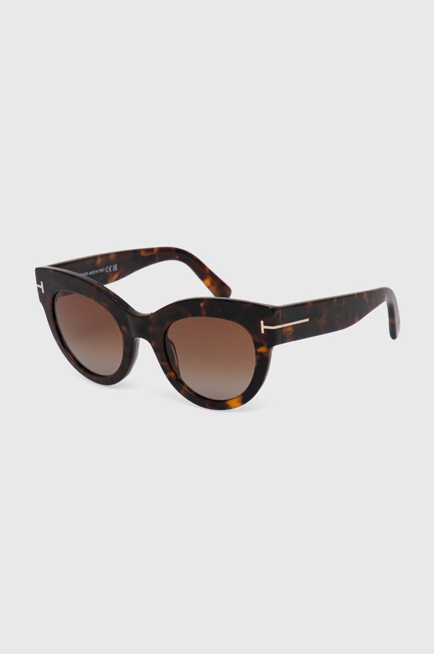 Сонцезахисні окуляри Tom Ford жіночі колір коричневий FT1063_5152T