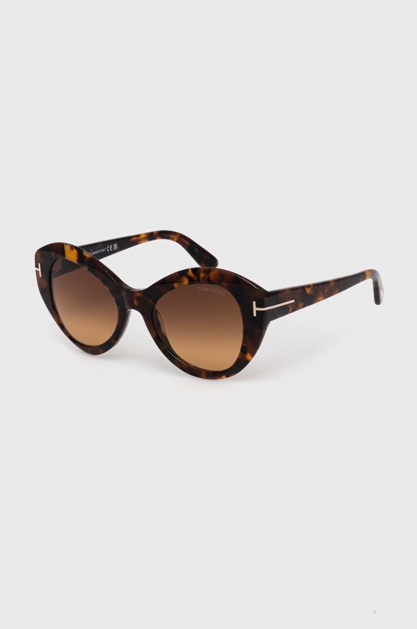 Сонцезахисні окуляри Tom Ford жіночі колір коричневий FT1084_5252F