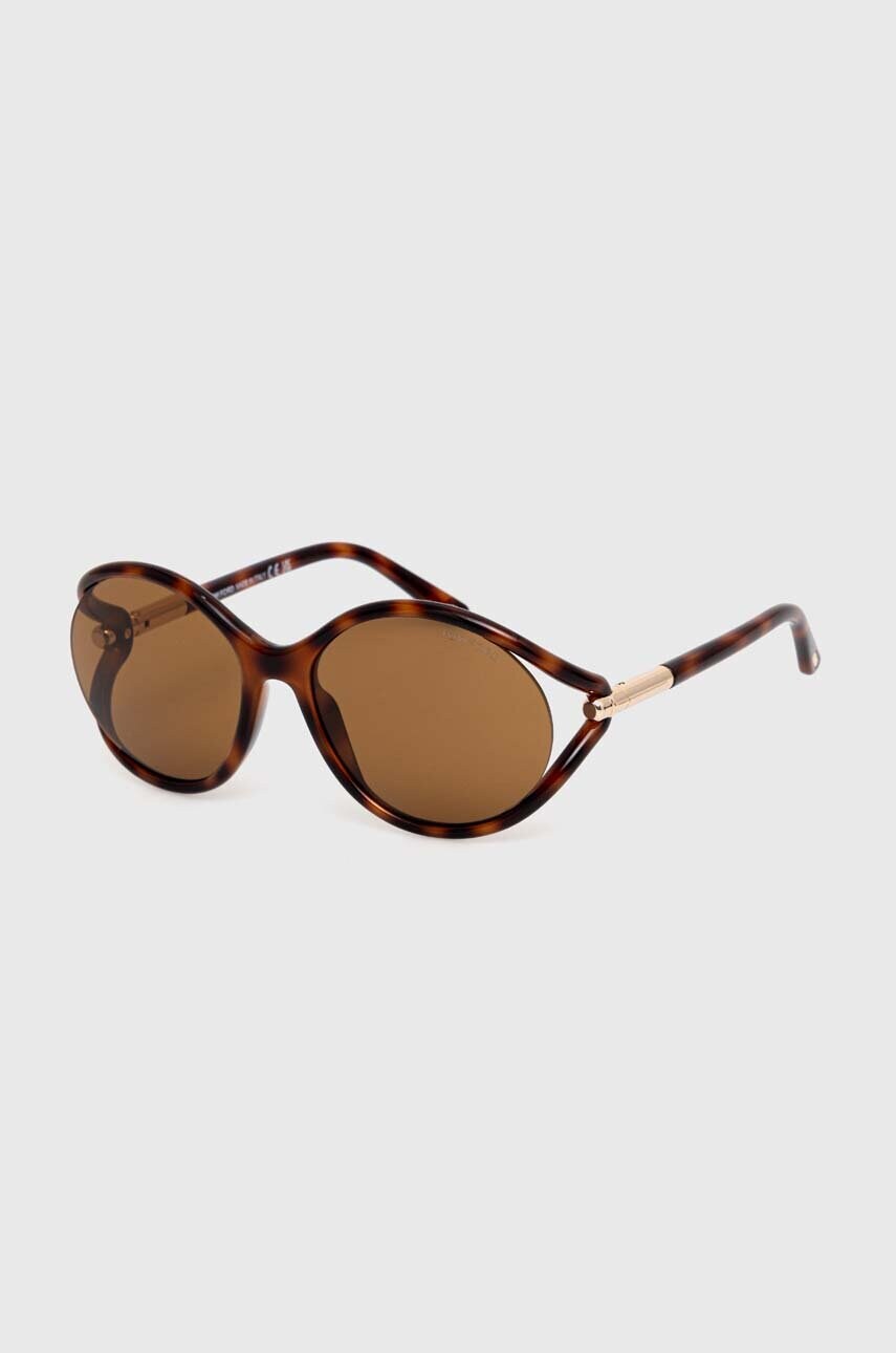 Сонцезахисні окуляри Tom Ford жіночі колір коричневий FT1090_5953E