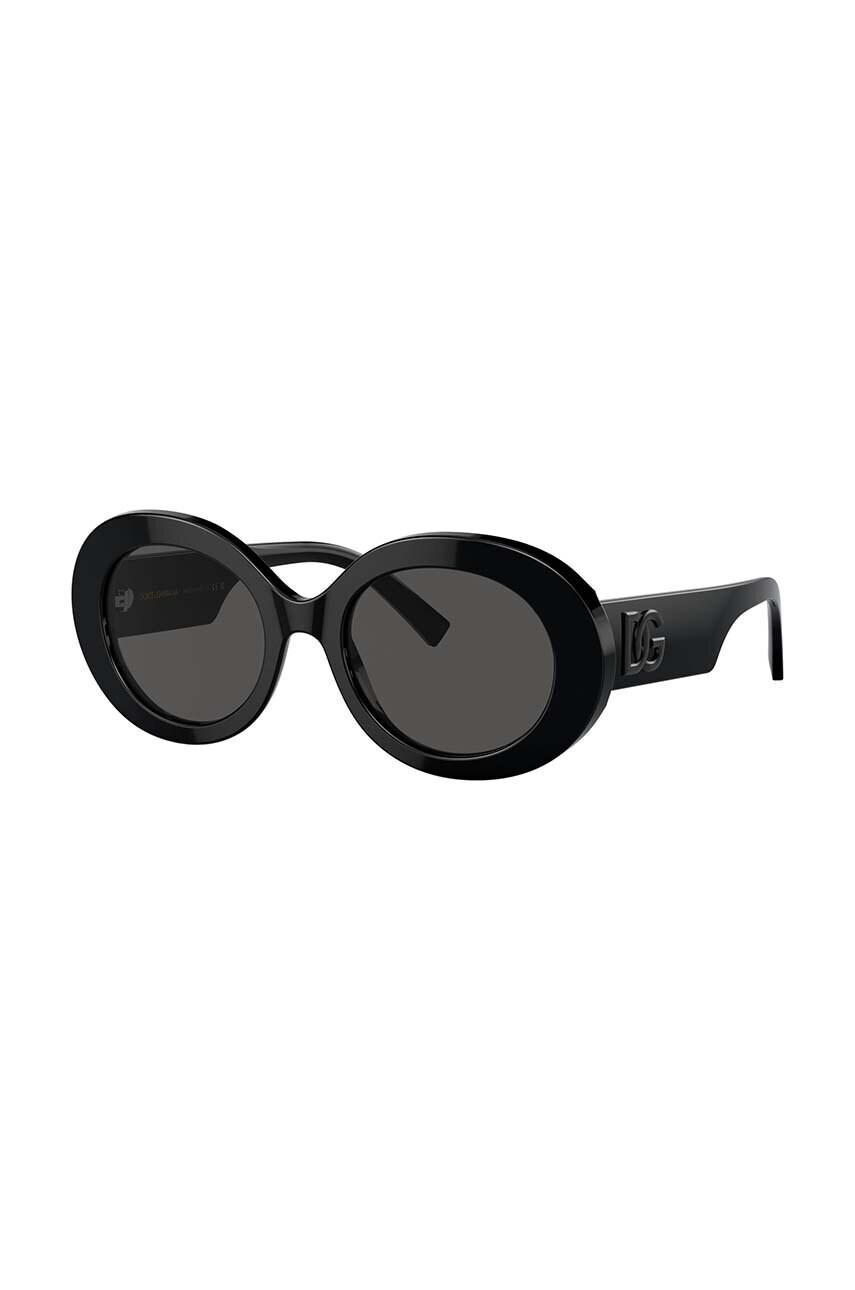 Сонцезахисні окуляри Dolce & Gabbana жіночі колір чорний 0DG4448
