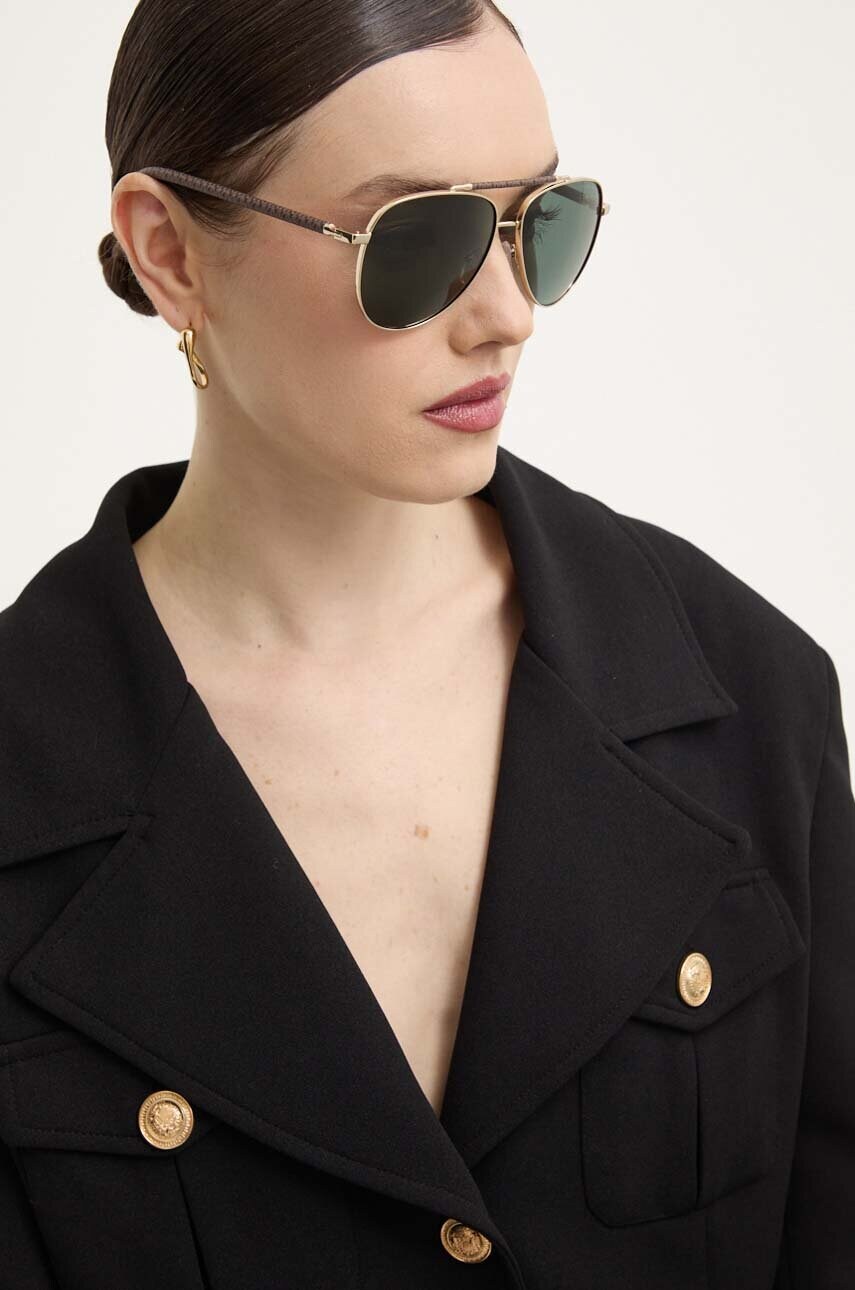 Сонцезахисні окуляри Michael Kors PORTUGAL жіночі колір золотий 0MK1146