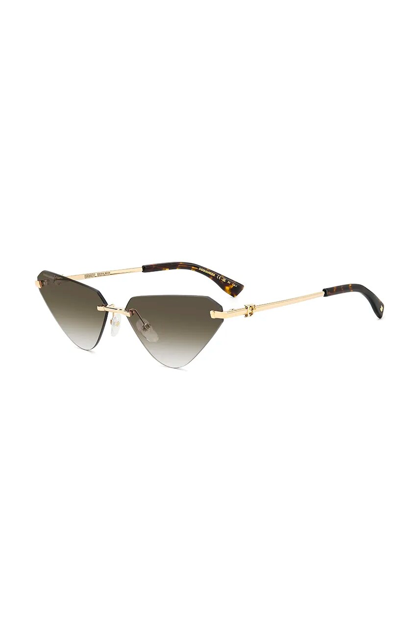 Сонцезахисні окуляри DSQUARED2 жіночі колір золотий D2 0108/S