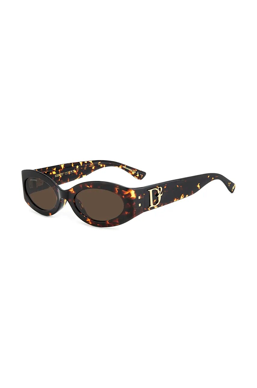 Сонцезахисні окуляри DSQUARED2 жіночі колір коричневий D2 0150/G/S