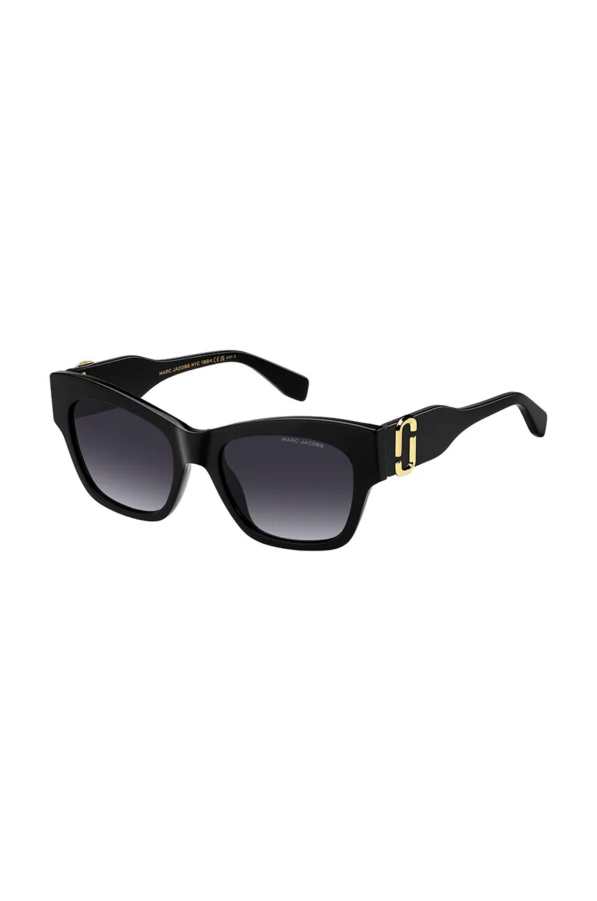 Сонцезахисні окуляри Marc Jacobs жіночі колір чорний MARC 762/S