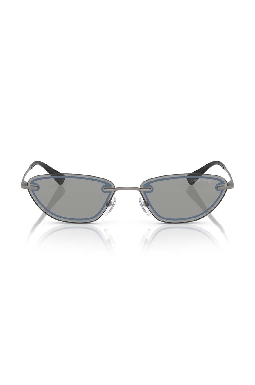 Сонцезахисні окуляри Emporio Armani жіночі колір чорний 0EA2158