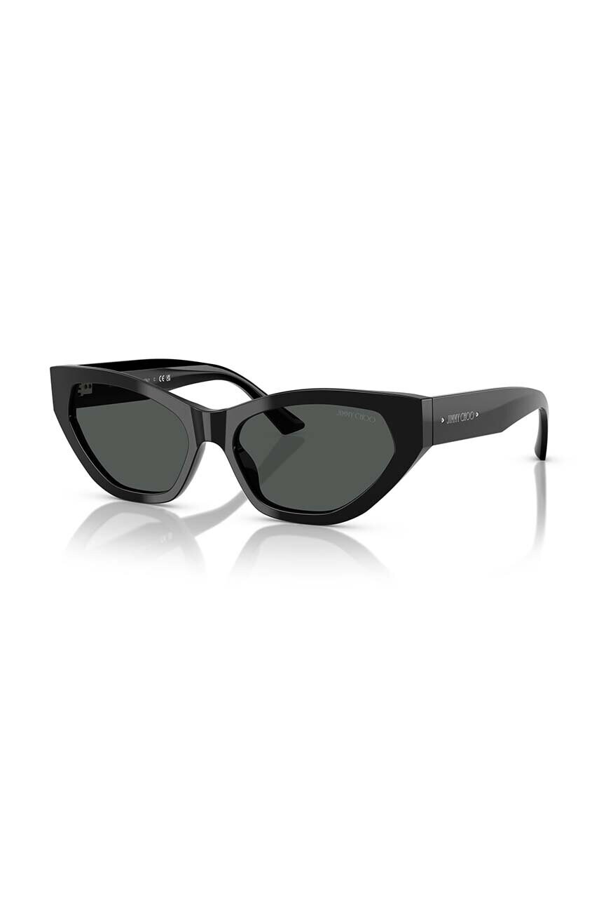 Сонцезахисні окуляри Jimmy Choo жіночі колір чорний 0JC5022B