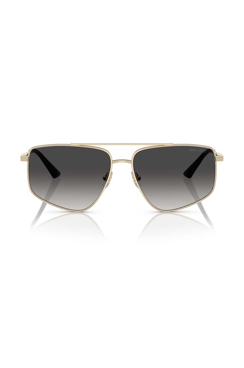 Сонцезахисні окуляри Jimmy Choo жіночі колір чорний 0JC4011