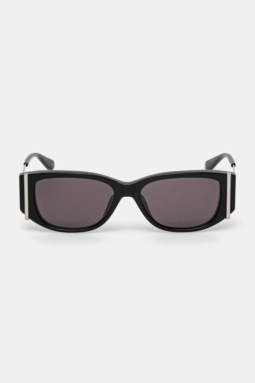 Сонцезахисні окуляри Alexander McQueen жіночі колір чорний AM0494SA