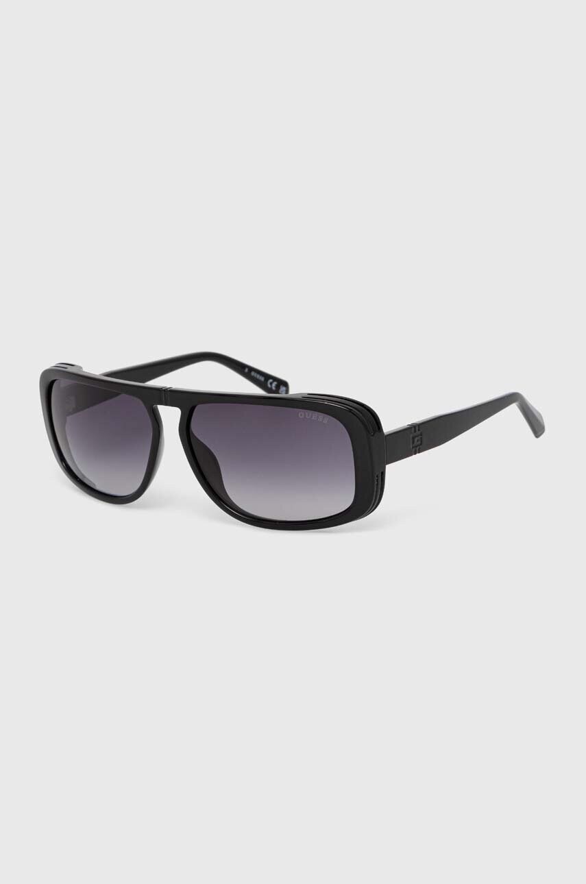 Сонцезахисні окуляри Guess чоловічі колір чорний GU00082_6201B