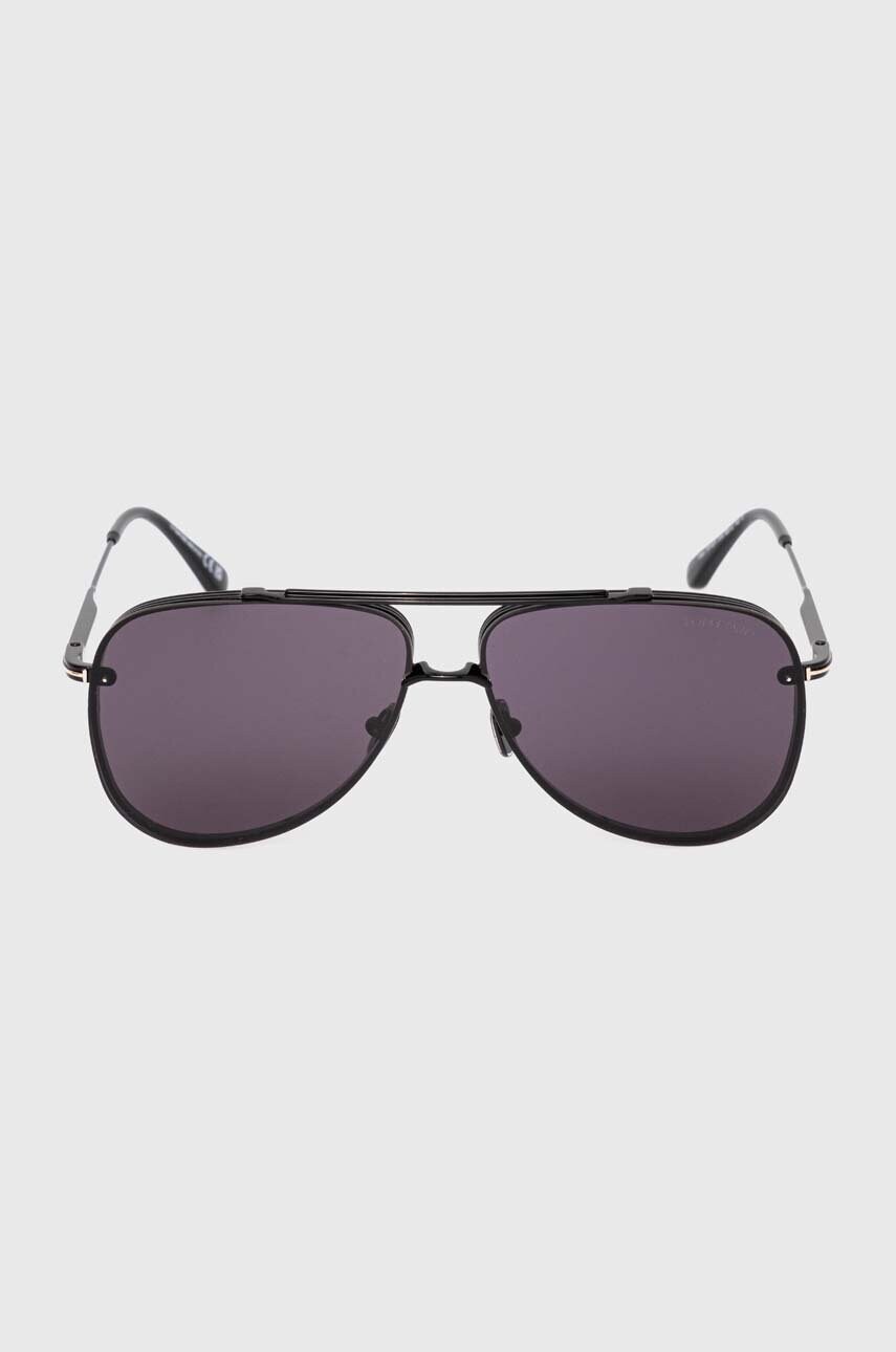 Сонцезахисні окуляри Tom Ford чоловічі колір чорний FT1071_6201A