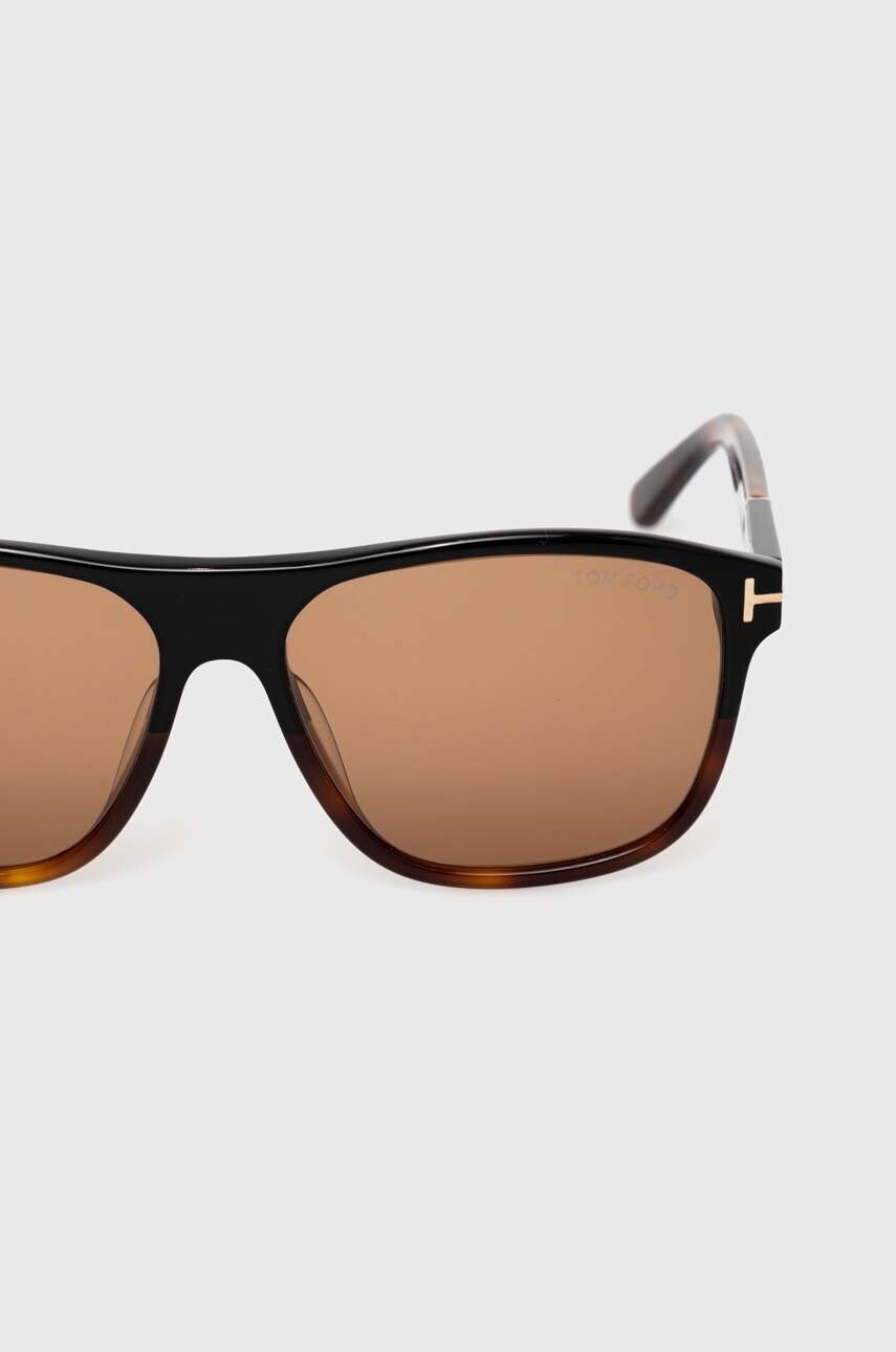Сонцезахисні окуляри Tom Ford чоловічі колір коричневий FT1081_5805E