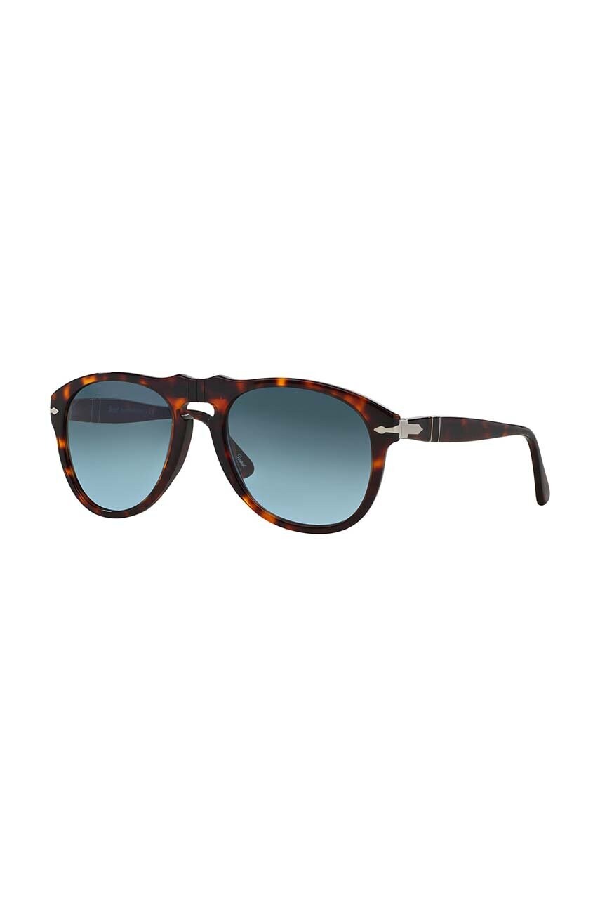Сонцезахисні окуляри Persol чоловічі колір коричневий