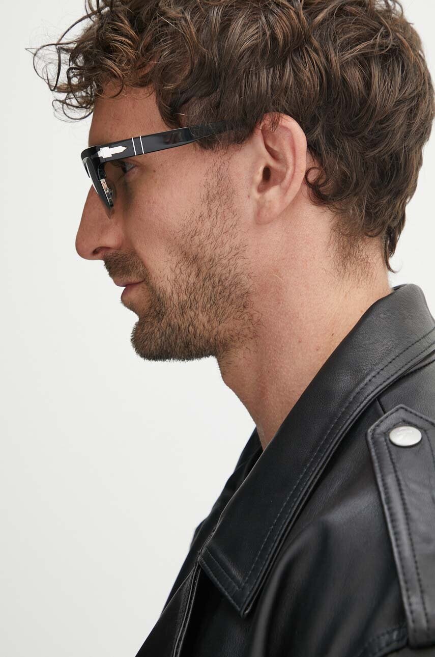 Сонцезахисні окуляри Persol чоловічі колір чорний 0PO3354S