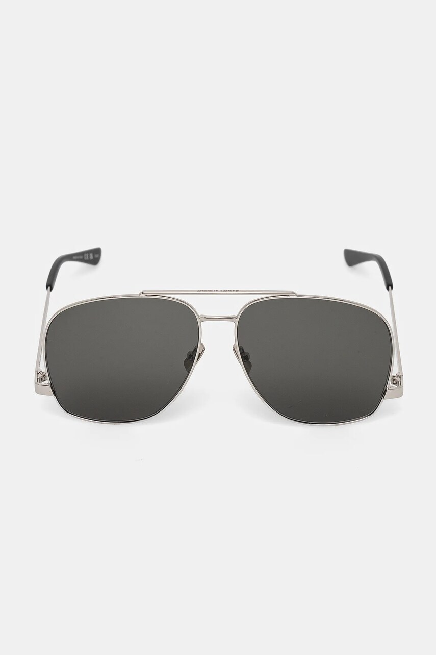 Сонцезахисні окуляри Saint Laurent чоловічі колір сірий SL 653 LEON