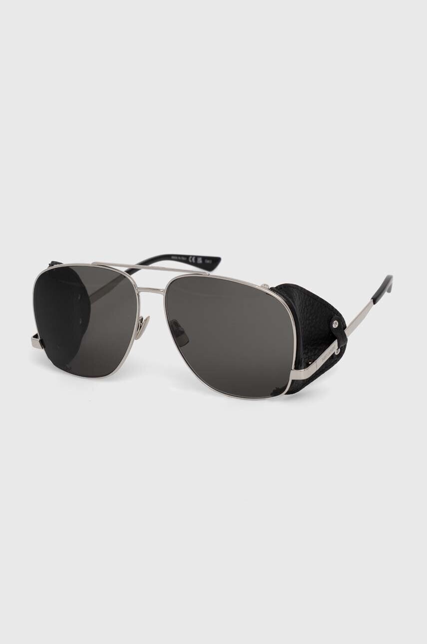 Сонцезахисні окуляри Saint Laurent чоловічі колір сірий SL 653 LEON