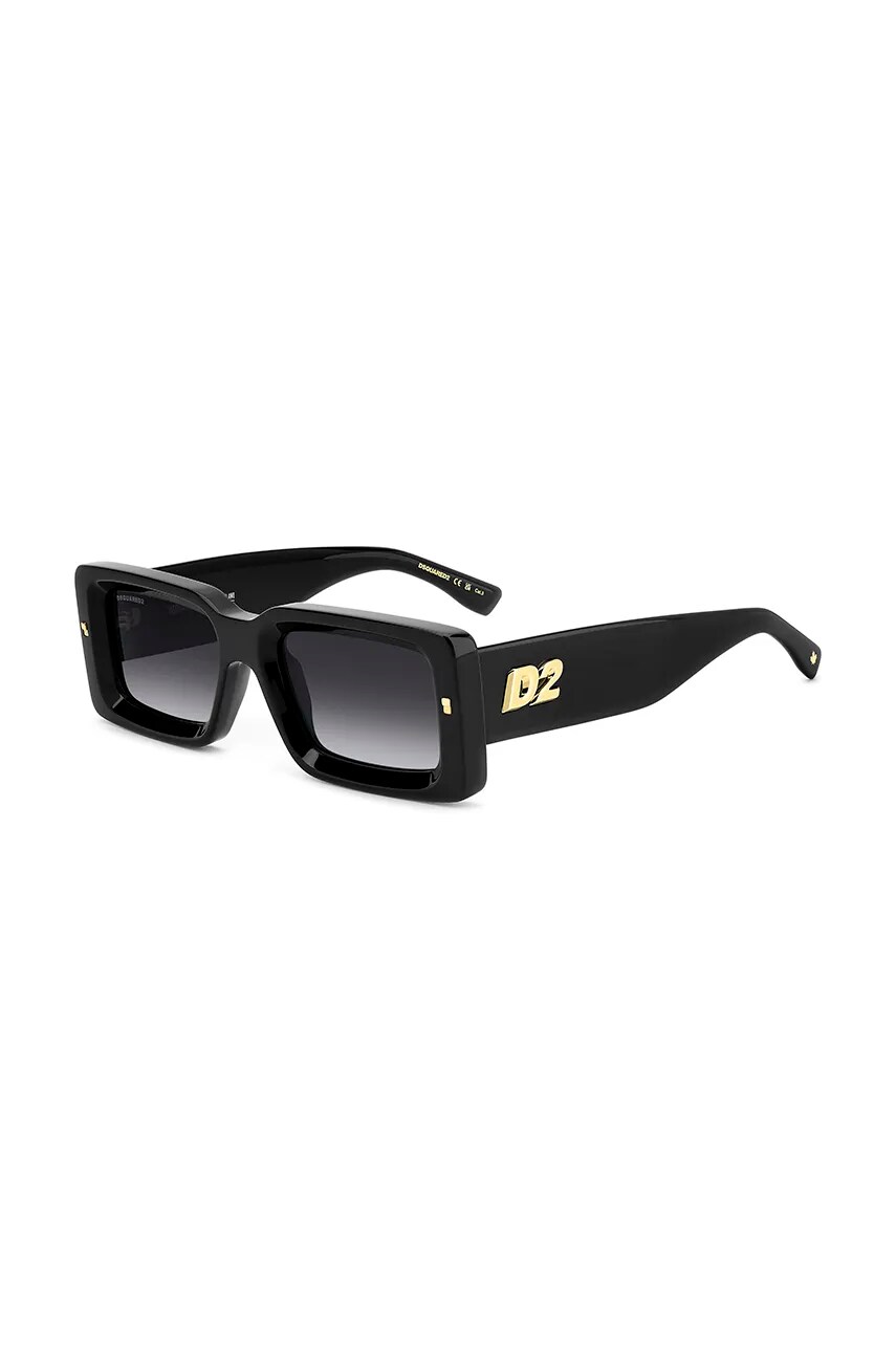 Сонцезахисні окуляри DSQUARED2 чоловічі колір чорний D2 0142/S