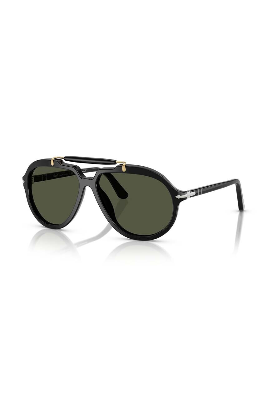 Сонцезахисні окуляри Persol чоловічі колір чорний 0PO0202S