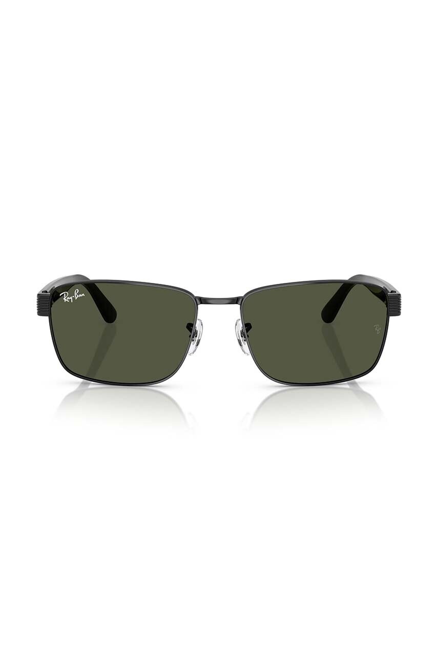 Сонцезахисні окуляри Ray-Ban чоловічі колір чорний 0RB3750