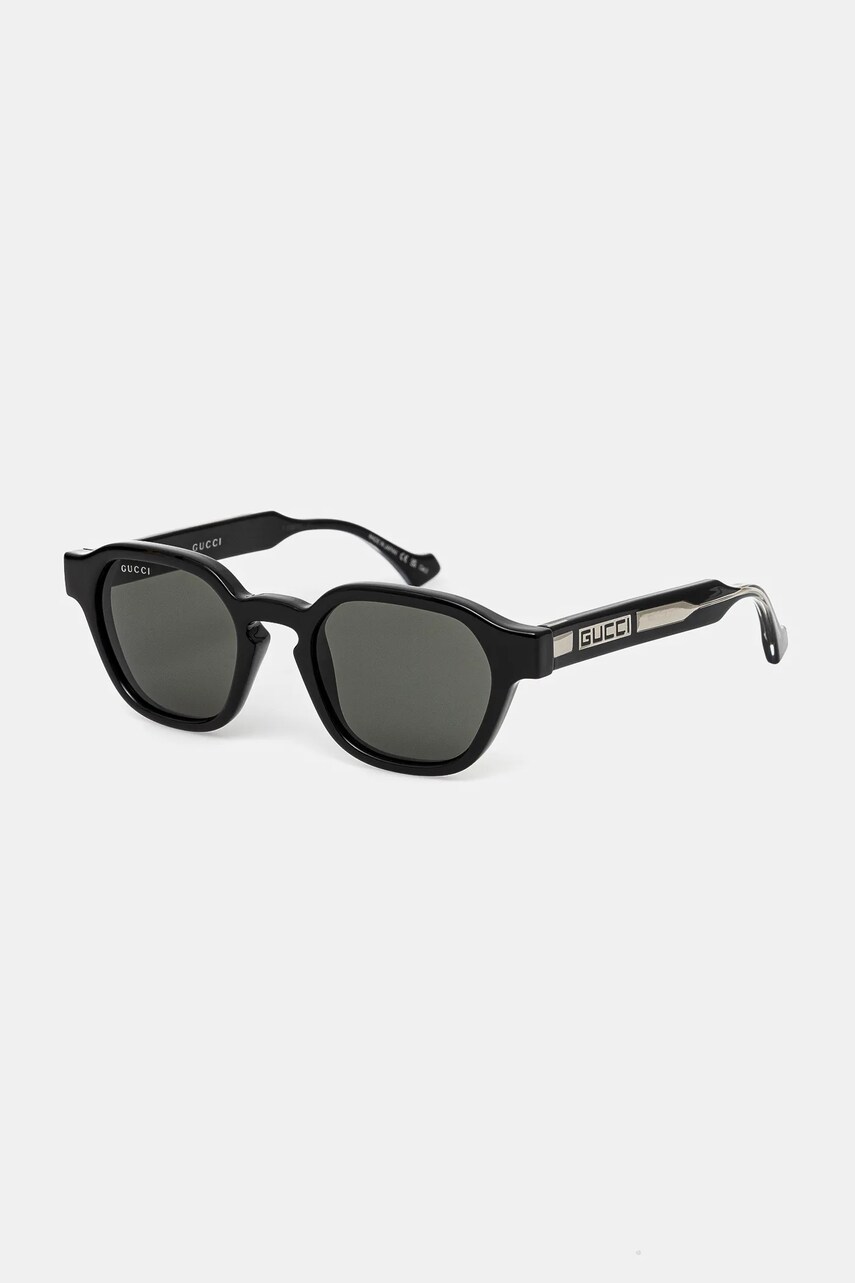 Сонцезахисні окуляри Gucci чоловічі колір чорний GG1730S