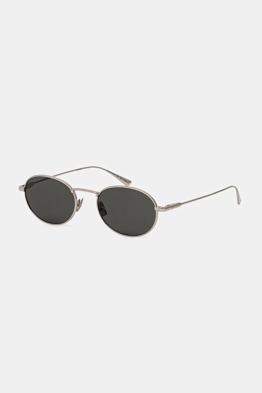 Сонцезахисні окуляри Saint Laurent чоловічі колір срібний SL 799