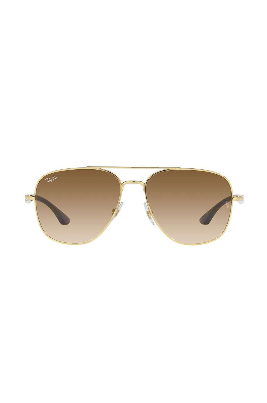 Сонцезахисні окуляри Ray-Ban колір золотий