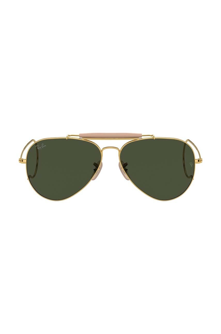 Сонцезахисні окуляри Ray-Ban колір чорний