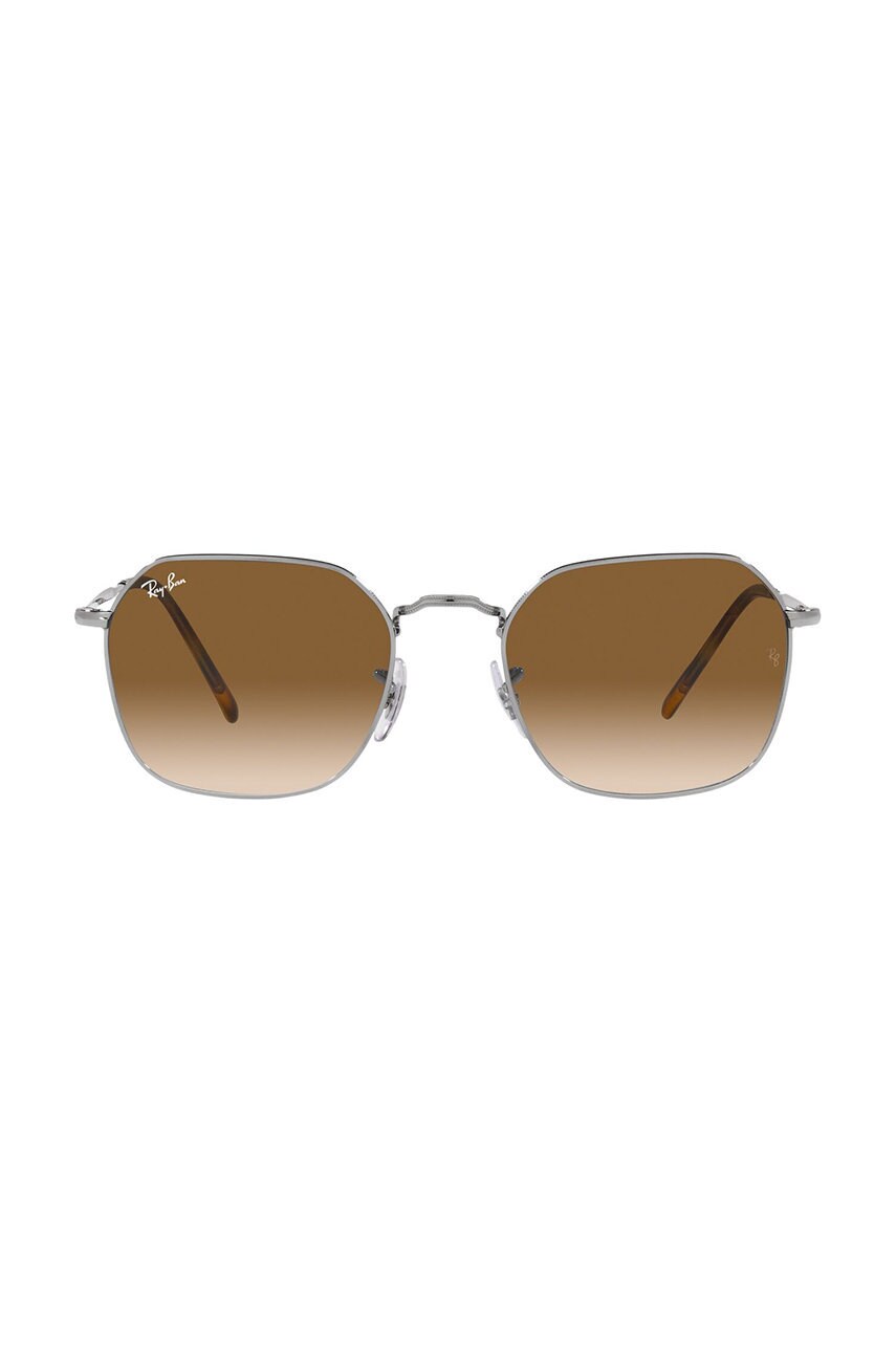 Сонцезахисні окуляри Ray-Ban колір срібний