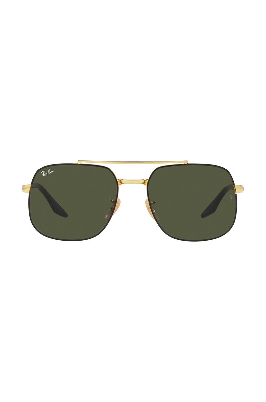 Сонцезахисні окуляри Ray-Ban колір золотий