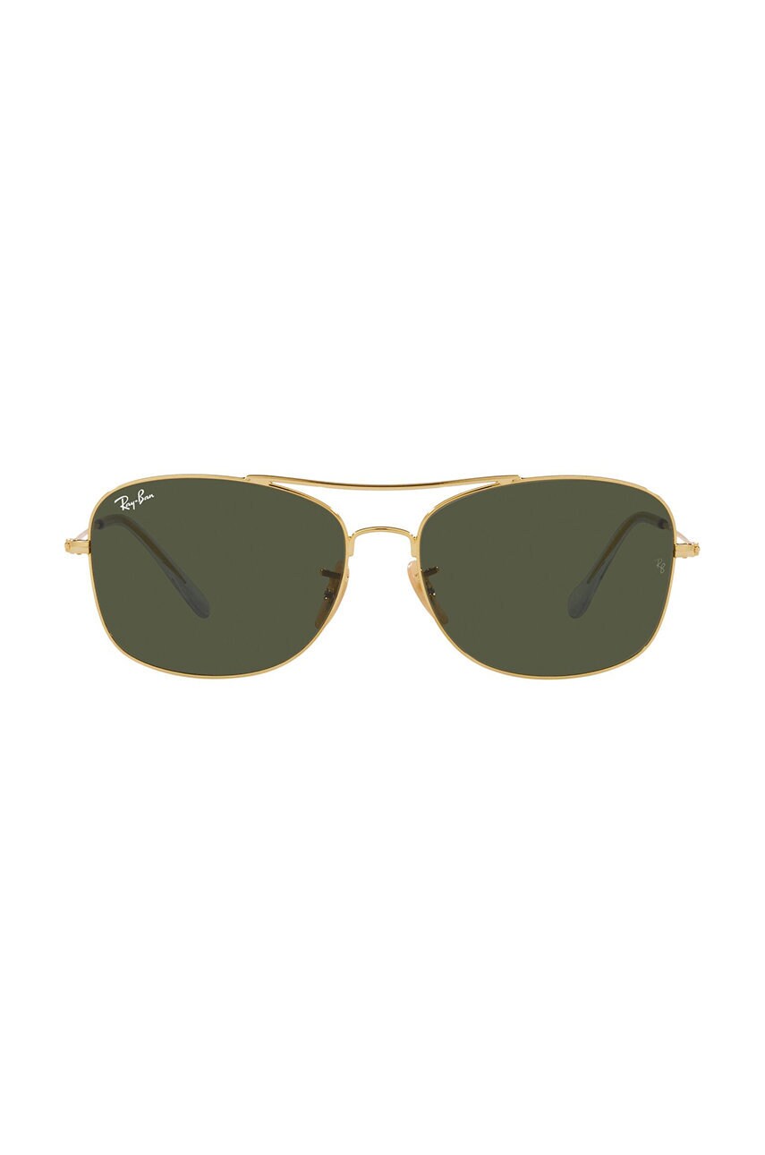 Сонцезахисні окуляри Ray-Ban колір золотий