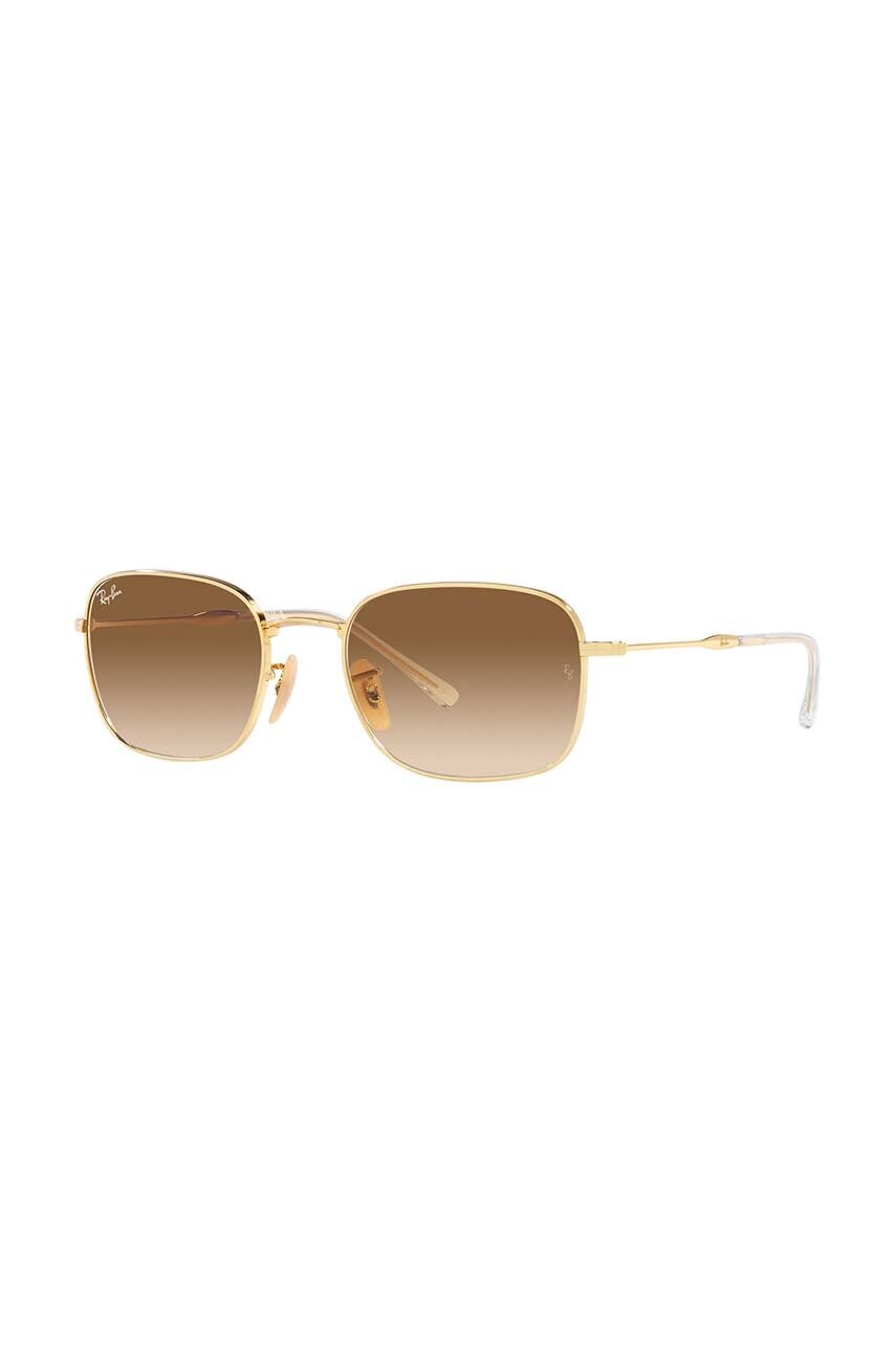 Сонцезахисні окуляри Ray-Ban колір золотий