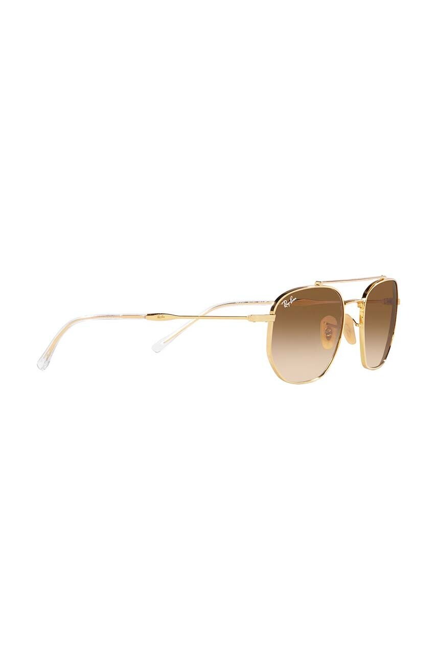 Сонцезахисні окуляри Ray-Ban колір золотий