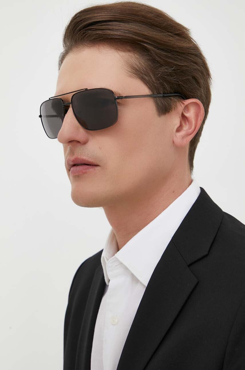 Сонцезахисні окуляри Ray-Ban колір чорний