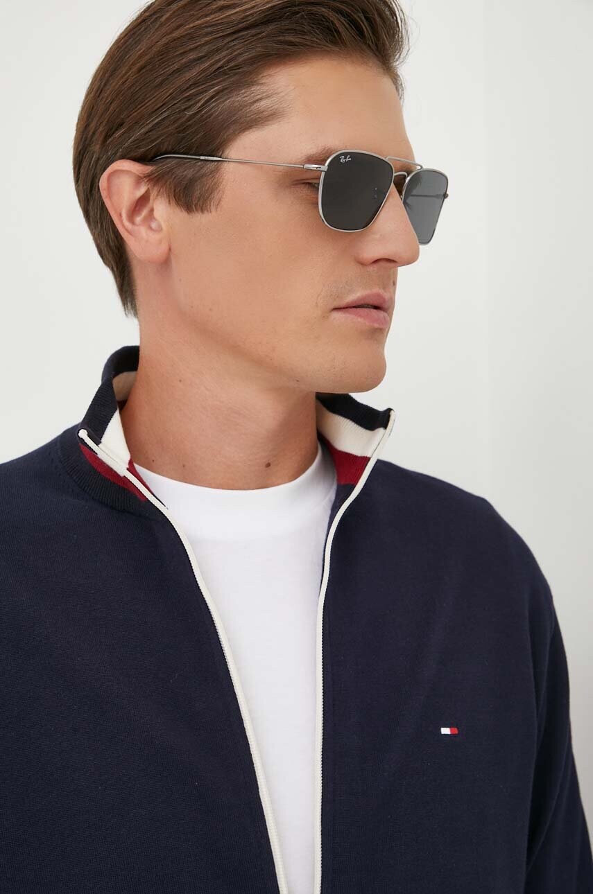 Сонцезахисні окуляри Ray-Ban колір сірий