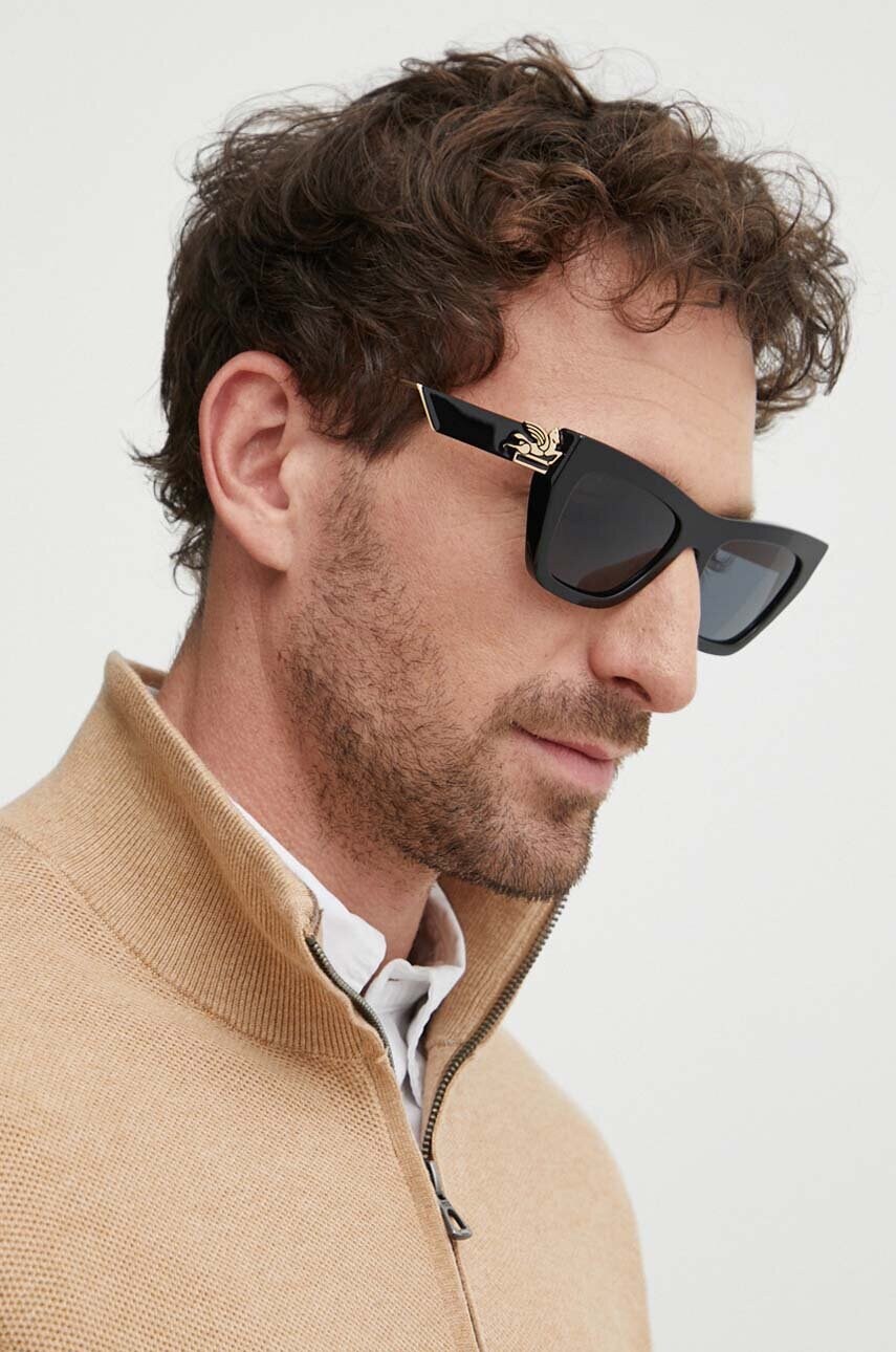 Сонцезахисні окуляри Etro колір чорний ETRO 0028 S