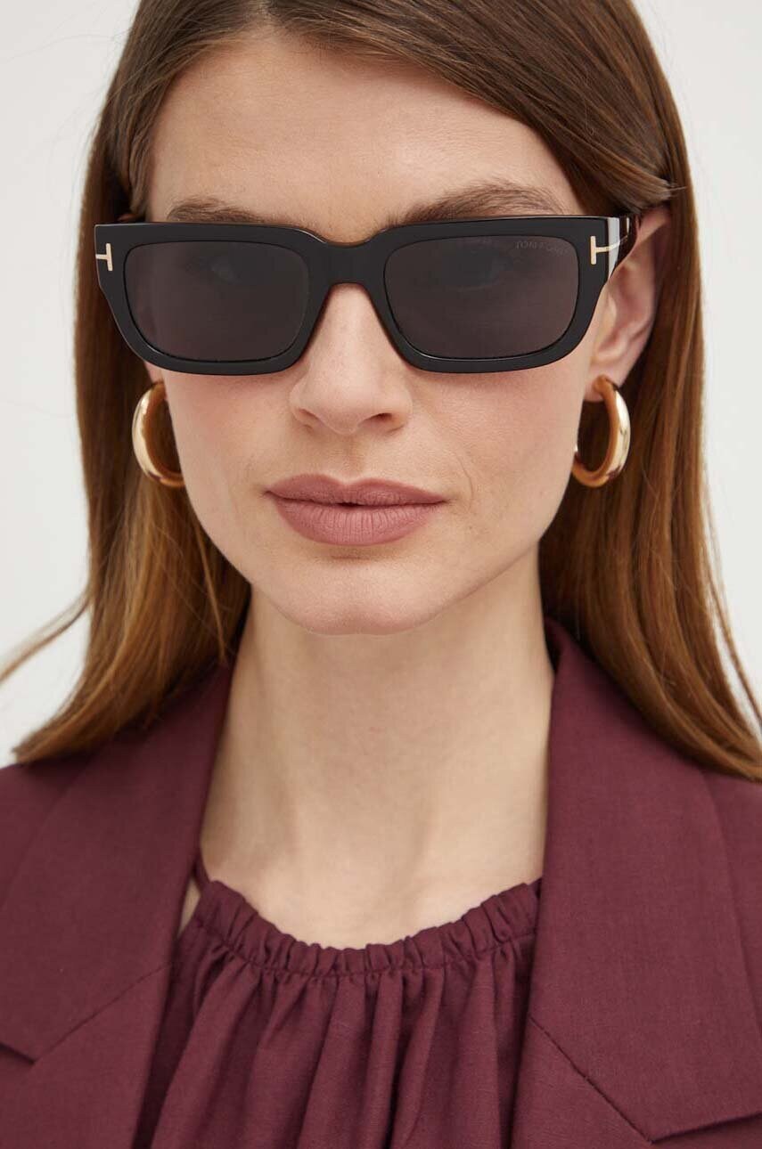 Сонцезахисні окуляри Tom Ford колір чорний FT1075_5401A