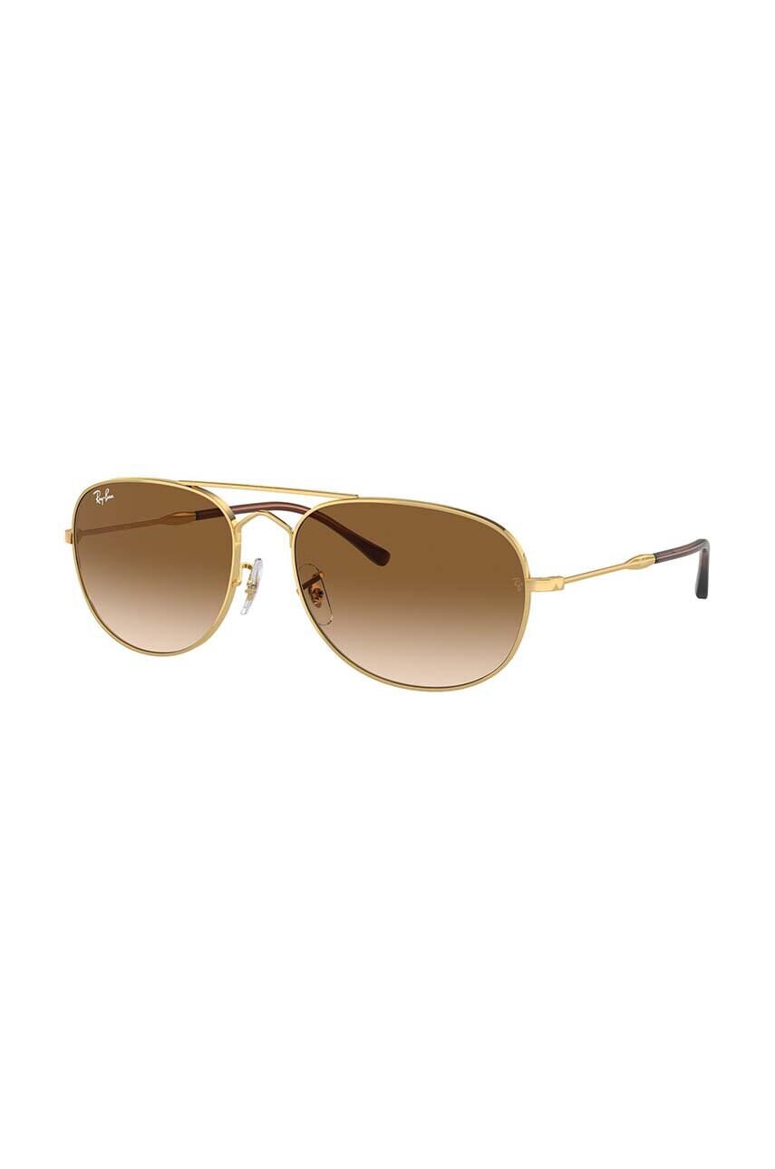 Сонцезахисні окуляри Ray-Ban колір золотий