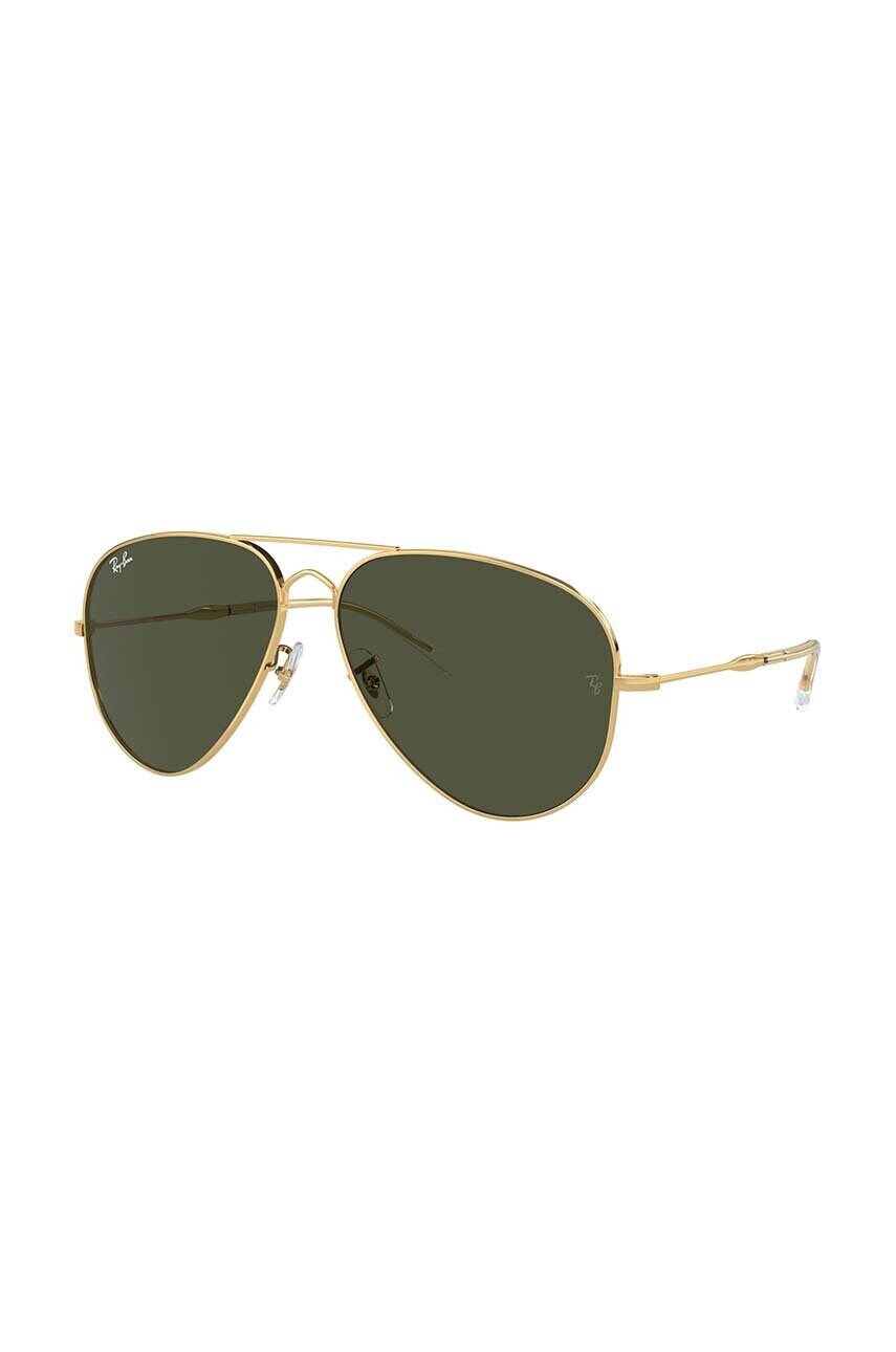 Сонцезахисні окуляри Ray-Ban колір золотий