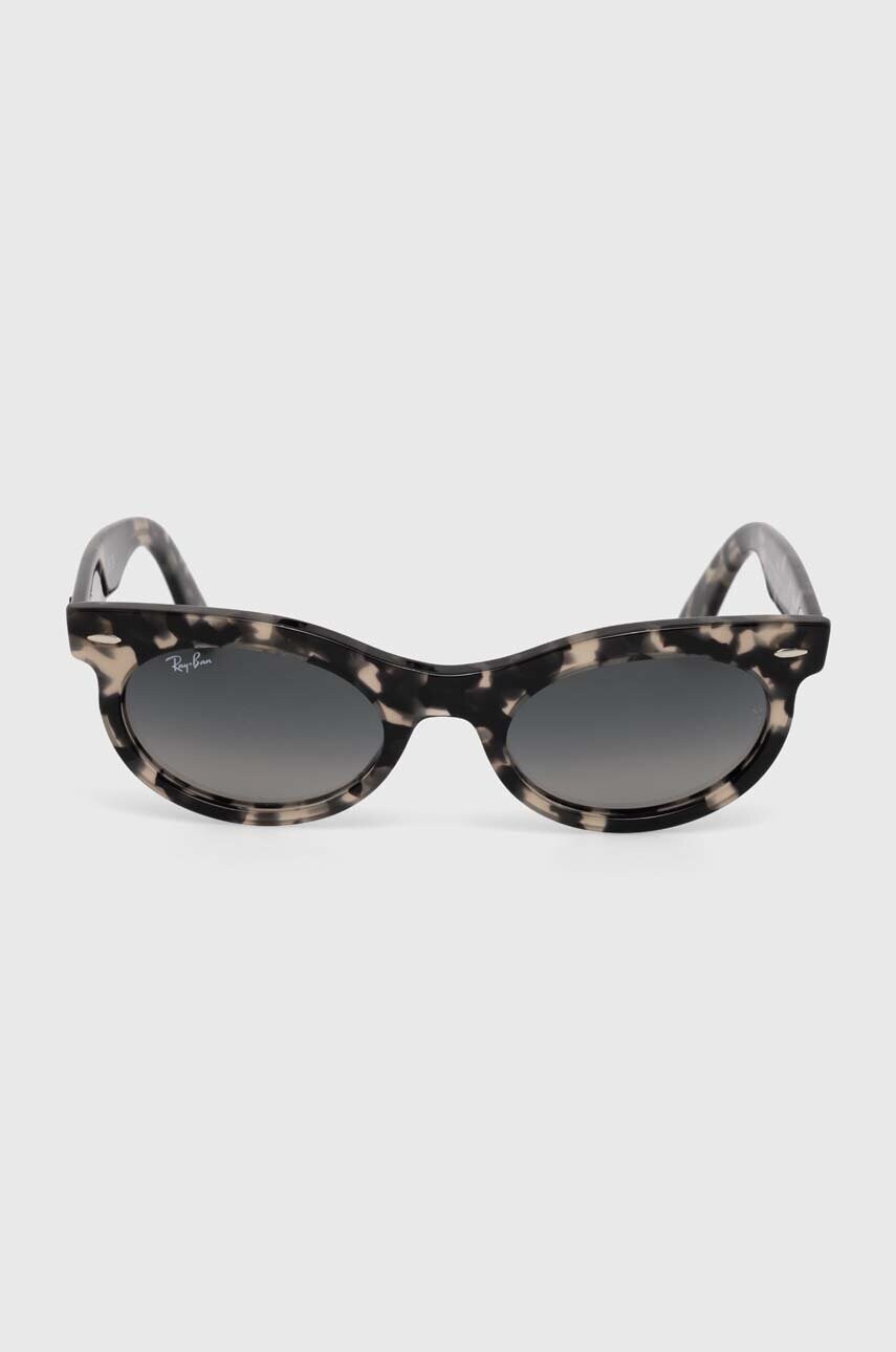 Сонцезахисні окуляри Ray-Ban колір чорний