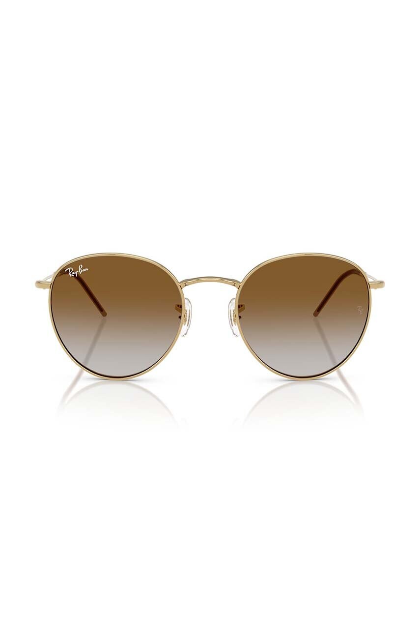 Сонцезахисні окуляри Ray-Ban колір золотий 0RBR0103S