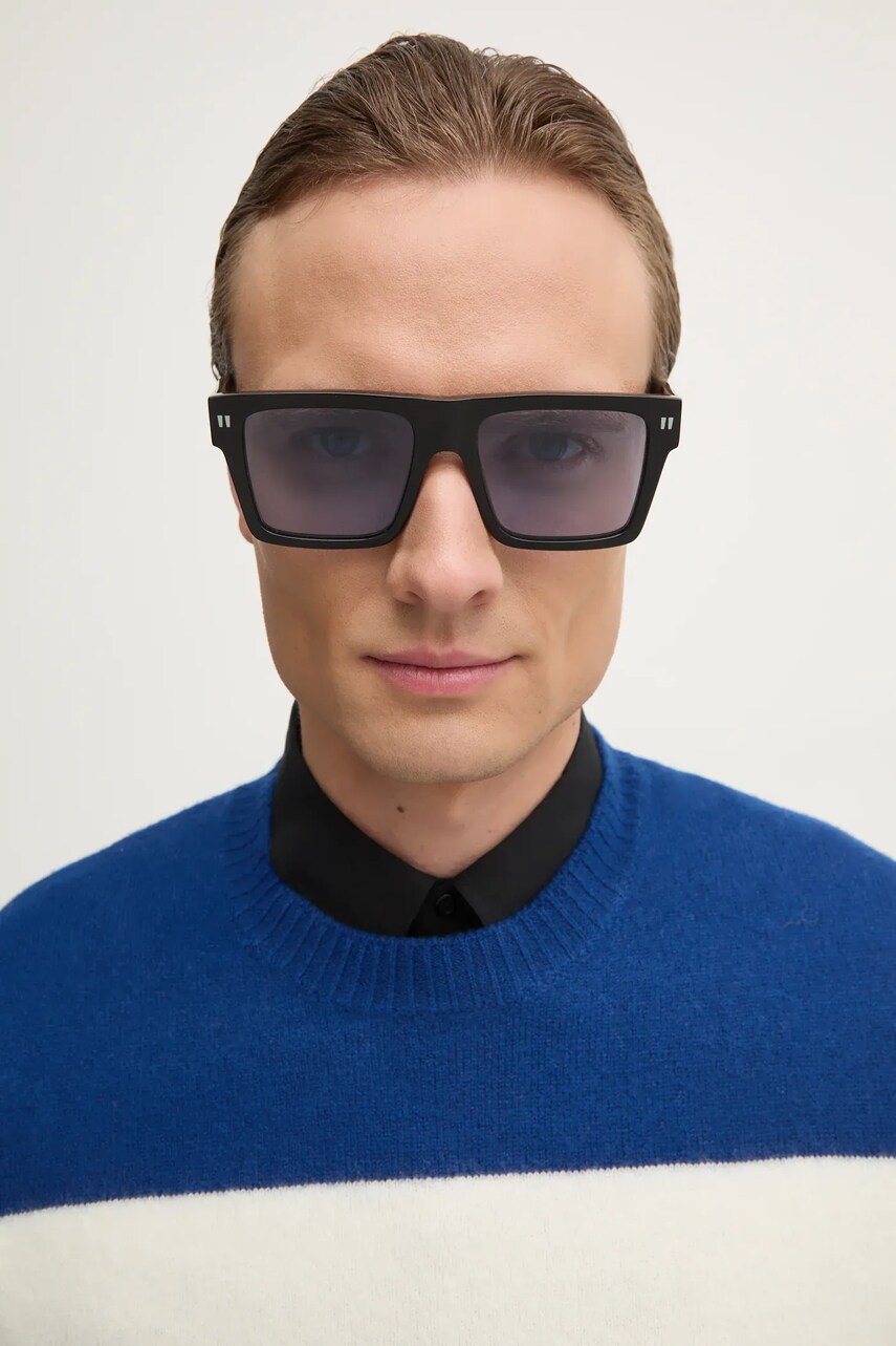 Сонцезахисні окуляри Off-White колір чорний OERI109_541040