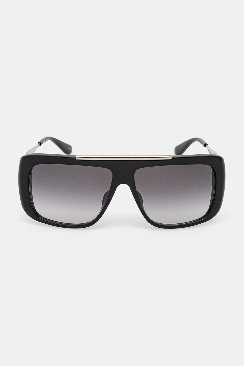 Сонцезахисні окуляри Alexander McQueen колір чорний AM0492S