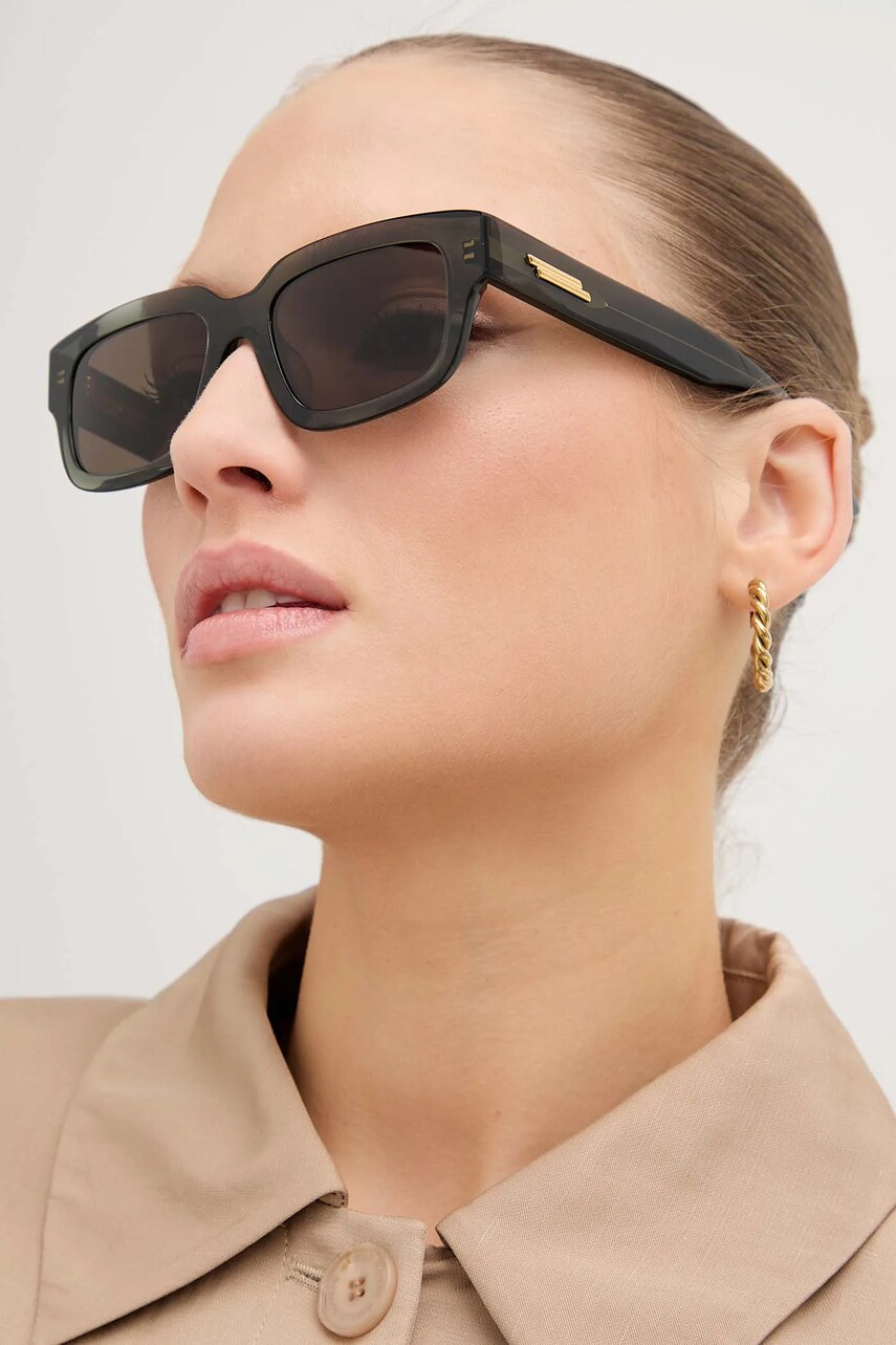 Окуляри Bottega Veneta колір коричневий BV1359SA